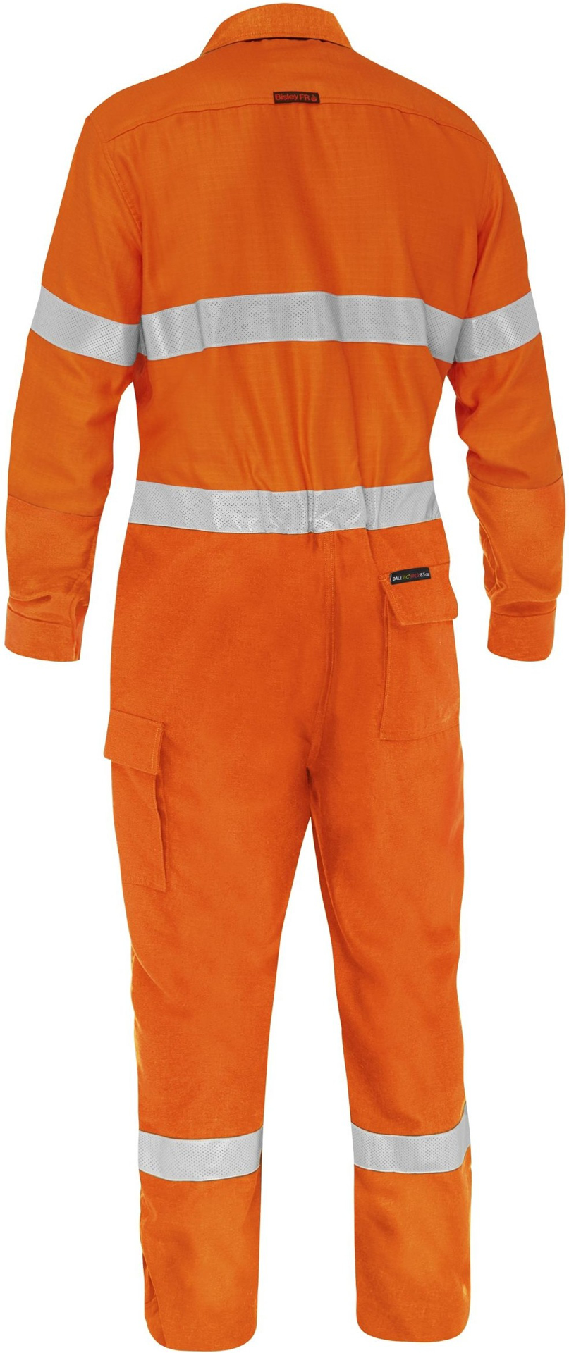 Bisley Workwear Apex 185 Taped Hi Vis Fr Ripstop Vented Coverall