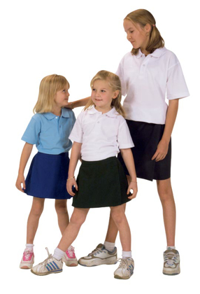 uniform skorts