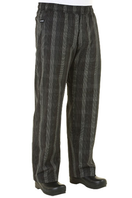 Picture of Chef Works - BPLD-BLK - Black Plaid Better Built Baggy