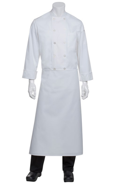 Picture of Chef Works - B4LG-WHT - White Long Four-Way Apron