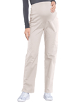 Picture of CHEROKEE-CH-WW220-Cherokee Workwear Professionals Maternity Knit Waist Straight Leg Pant