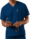 Picture of Cherokee Uniforms-4777-Cherokee Workwear Unisex V-Neck Single Pocket Scrub Top