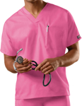 Picture of Cherokee Uniforms-4777-Cherokee Workwear Unisex V-Neck Single Pocket Scrub Top