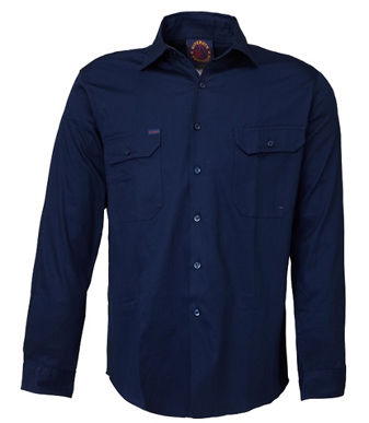 Picture of Ritemate Workwear-RM1000-Open Front Shirts