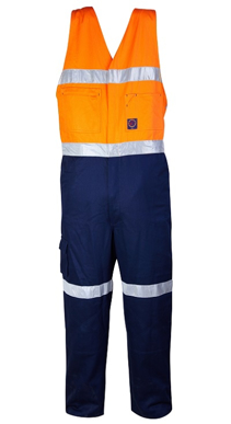 Picture of Ritemate Workwear-RM909AR-2 Tone Action Back Overall
