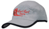 Picture of Headwear Stockist-4094-Microfibre Sports Cap with Trim on Edge of Crown & Peak