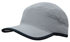 Picture of Headwear Stockist-4094-Microfibre Sports Cap with Trim on Edge of Crown & Peak