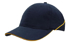 Picture of Headwear Stockist-4103-Brushed Heavy Cotton with Crown Piping and Sandwich