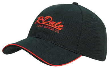 Picture of Headwear Stockist-4185-Double Pique Mesh with Open Sandwich
