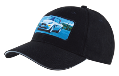 Picture of Headwear Stockist-4213-Brushed Heavy Cotton with Reflective Sandwich & Strap