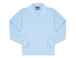 Picture of Midford Uniforms-BLOLPT5041-GIRLS LONG SLEEVE PIN TUCK SCHOOL BLOUSE(5041PT)