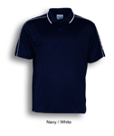 Picture of Bocini-CP0673-Men’s Breezeway Striped Polo
