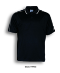 Picture of Bocini-CP0674-Ladies Breezeway Striped Polo