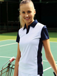 Picture of Bocini-CP1203-Ladies Sports Polo
