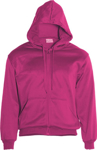 Picture of Bocini-CJ1062-Unisex Adults Zip Through Fleece Hoodie