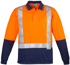 Picture of Syzmik - ZH234 - Mens Hi Vis Spliced Polo - Long Sleeve Shoulder Taped
