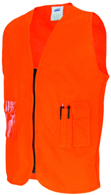 Picture of DNC Workwear Hi VIs Day Side Panel Safety Vest (3806)