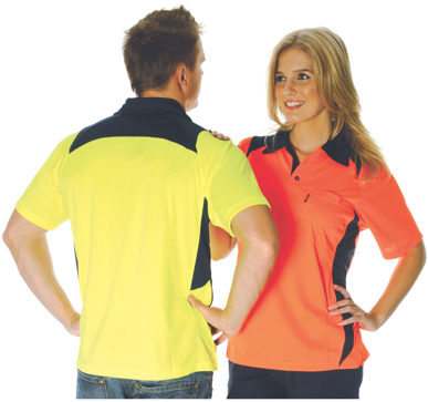Picture of DNC Workwear-3893-Cool Breathe Action Polo Shirt - Short Sleeve