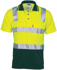 Picture of DNC Workwear Hi Vis Taped Short Sleeve Polo Shirt - CSR Reflective Tape (3817