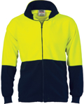 Picture of DNC Workwear Hi Vis Full Zip Polar Fleece (3827)