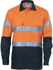 Picture of DNC Workwear-3988-HiVis Cool-Breeze Cotton Shirt with 3M 8906 Reflective Tape - Long sleeve