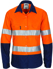 Picture of DNC Workwear Ladies Hi Vis Cool Breeze Long Sleeve Shirt - CSR Reflective Tape (3786)