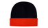 Picture of Headwear Stockist-3027-Acrylic Beanie Hi-Vis turn-up