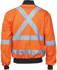 Picture of DNC Workwear Hi Vis Bomber Jacket With ‘X’ Back & Additional CSR Reflective Tape (3759)