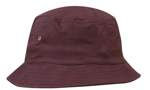 Picture of Headwear Stockist-4223-Brushed Sports Twill Bucket Hat