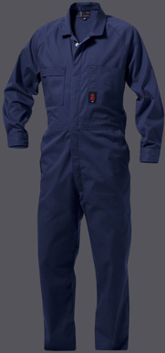Picture of King Gee-K01190-Wash 'n' Wear Combination Polycotton Overall