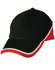 Picture of Winning Spirit - CH38 - Tri-Colour Heavy Brushed Cotton Structured Cap