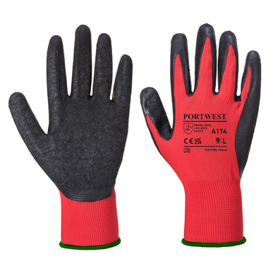 Picture of Prime Mover Workwear-A174-Flex Grip Latex Glove