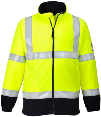 Picture of Prime Mover Workwear-FR31-Flame Resistant Anti Static Hi-Vis Fleece
