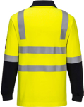 Picture of Prime Mover Workwear-MF202-Flame Resistant Hi-Vis Brushed Fleece