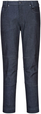 Picture of Prime Mover Workwear-MP702-Denim Slim fit Stretch Work Pants