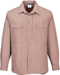 Picture of Prime Mover Workwear-MS106-Utility Stretch Long Sleeve Shirt