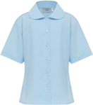 Picture of LW Reid-AAPS-Short Sleeve Blouse with Peter Pan Collar