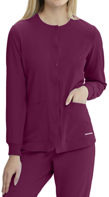 Picture of Skechers Women's Stability Snap Front Jacket (SK401)