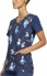 Picture of Cherokee Scrubs Alice in Wonderland Womens Printed V-Neck Scrub Top (TF645 ALUE)