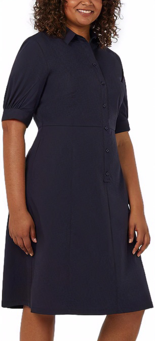 Uniform Australia-NNT Uniforms-CAT69K-NAV-Avignon Shirt Dress | Scrubs ...