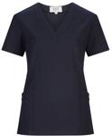 Picture of LSJ Collections Ladies Fitted Stretch Scrub Top (550-SP)