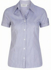 Picture of LSJ Collections Ladies Bourke St Short Sleeve Shirt (299S-BK)