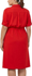 Picture of NNT Uniforms-CAT67Y-RED-Shirt Dress