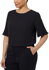 Picture of NNT Uniforms-CATUK4-BKP-Georgie Fluted Sleeve Top