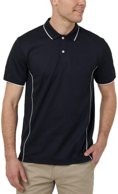 Picture of NNT Uniforms-CATJA2-BLW-Antibacterial Polyface Short Sleeve Tipped Polo
