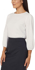 Picture of NNT Uniforms-CATUPM-WHT-French Georgette 3/4 Sleeve Top