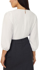 Picture of NNT Uniforms-CATUPM-WHT-French Georgette 3/4 Sleeve Top