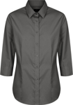 Picture of Gloweave-1520WZ-Women's Premium Poplin 3/4 Sleeve Shirt - Nicholson