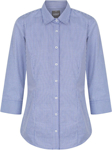 Picture of Gloweave-1637WZ-Women's Gingham 3/4 Sleeve Shirt - Westgarth