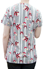 Picture of White Cross Happy Trees Womens Printed V-Neck Top (618HYT)